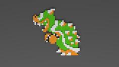 Bowser Collectible 3D Printer Model