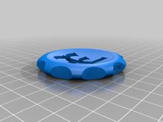 Enka High School Coin 3D Printer Model