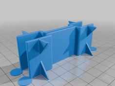 Halloween Tombstone Mounting Bracket 3D Printer Model