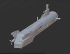 Uss Sub Standard FROM U-Boat Academy 3D Printer Model