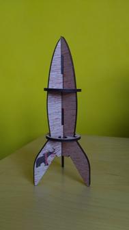 Simple Rocket – Laser Cut