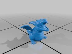 Chubby Dragon 3D Printer Model