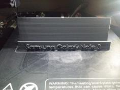 Galaxy Note 3 Holder 3D Printer Model