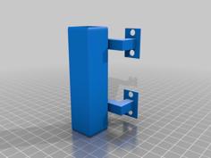 Wall Mount Pen / Pencil / Scissors Holder 3D Printer Model