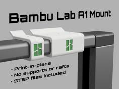 Bambu Lab A1 Clip-on-Mount 3D Printer Model