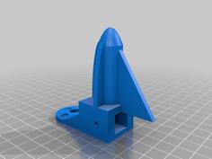 Motor Mount For 1.25 Mm Wood With Landing Gear 3D Printer Model