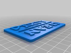 Clean / Dirty Sign For Dishwasher (magnet) 3D Printer Model