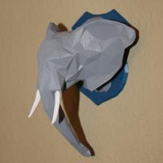 Low-poly Animal Trophies 3D Printer Model