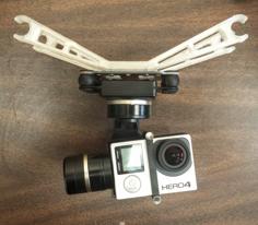 DJI Gimbal Mount 3D Printer Model