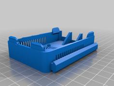 Raspberry Pi 5 Case With Rail 3D Printer Model