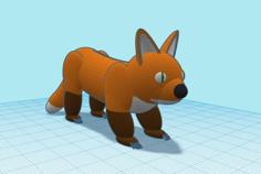 Fox 3D Printer Model