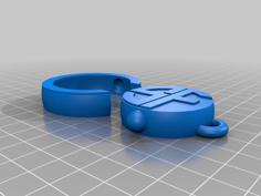 SFC Keychain Connector 3D Printer Model