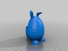 Easter Bunny Egg 3D Printer Model