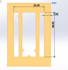 Chinese Visa Picture Tempate 3D Printer Model