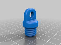 Pill Container Keychain 3D Printer Model