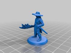 Drow Bloodhunter 3D Printer Model