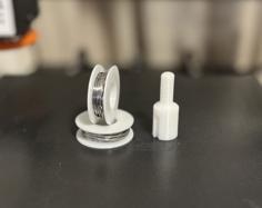 Mini Solder Spool With Winder 3D Printer Model