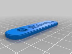 Olivia Rodrigo Brutal Spotify Tag 3D Printer Model