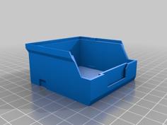 Storage Box With Label Slot 3D Printer Model