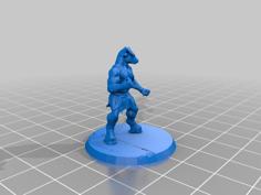 Minotaur Game Counter 3D Printer Model