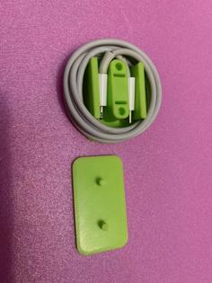 Cable Clip Of Charger 3D Printer Model