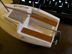 Seats For Oceaan 18 Sailboat 3D Printer Model