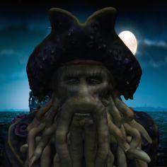 C. Davy Jones 3D Printer Model