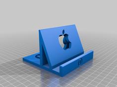 Apple IPad & Pencil Stand / Holder 3D Printer Model