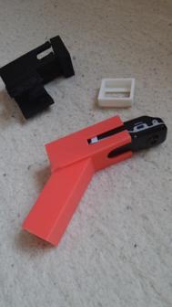 DV Mini Cam Pipe Holders, Case 3D Printer Model