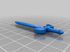 Lego Legend Of Zelda Master Sword 3D Printer Model