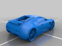 Bugatti Veyron 3D Printer Model