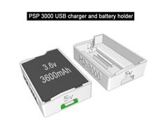 Psp 2000/3000 Charger And Battery Holder 3D Printer Model