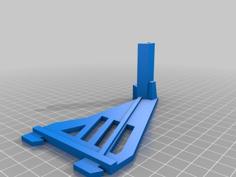 Wall Shelf (cable) Spool Holder (for Element System CLASSIC Shelves) 3D Printer Model