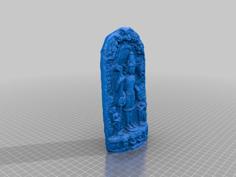 Visnu Lokesvara, Pala-Sena Style 3D Printer Model