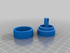 Ring Holder Keychain 3D Printer Model