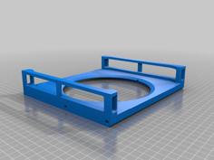 Macmini Network Rack Mount Tray 3D Printer Model