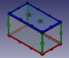 Terrarium / Formicarium Arena 45x25x25cm 3D Printer Model