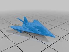 DECKED OUT F-117 FIGHTER JET 3D Printer Model