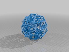 DODECAHEDRAL POLYLINK 1 3D Printer Model