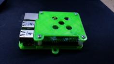 Raspberry Pi Case B+ Easy Print 3D Printer Model