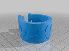 Hair Accessorire With Lotus 3D Printer Model