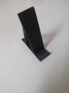 Enhanced Phone Stand 3D Printer Model