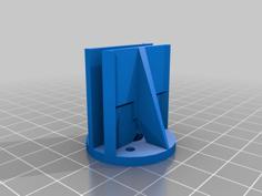 Foam Board Motor Mount For 2204 Emax 3D Printer Model