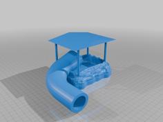 Desert Snake – Water Bowl 3D Printer Model