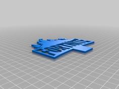 Fortnite Cake Topper 3D Printer Model