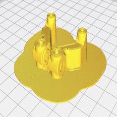 Tamiya CW-01 Upgraded Steering Knuckle V2 3D Printer Model