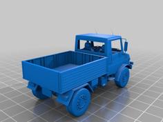 Unimog With No Windows 3D Printer Model