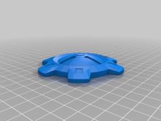 Land Mine 3D Printer Model