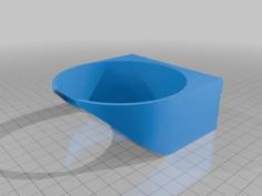 Yoghurt Pot Holder For Skadis Board 3D Printer Model