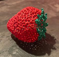 Strawberry Voronoi 3D Printer Model